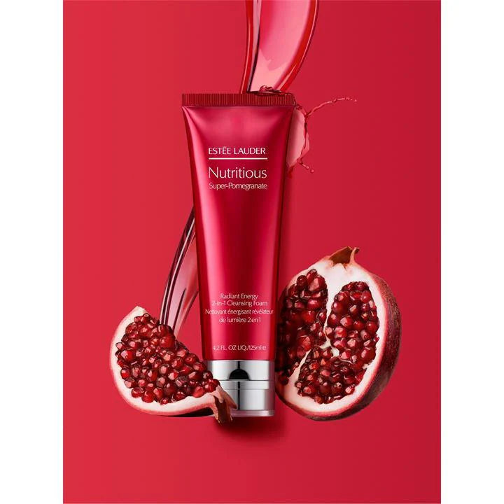 Estée Lauder Nutritious Super-Pomegranate Radiant Energy 2in1 Cleansing Foam 125ml