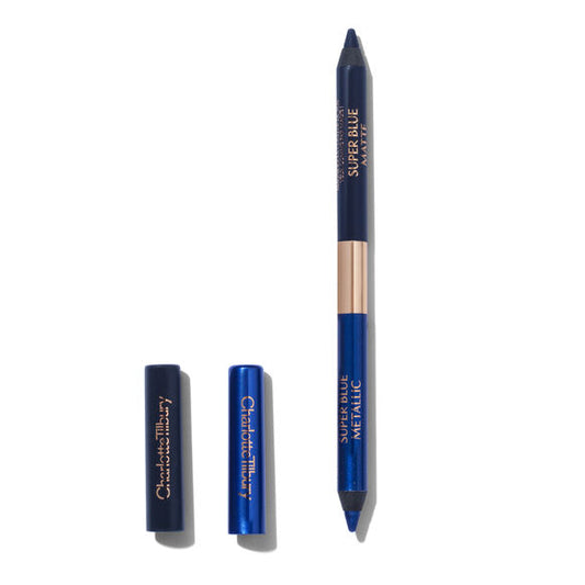 Charlotte Tilbury Hollywood Exagger Eyes Liner Duo (Super Blue Eye Color Magic Liner Duo) 1.0g