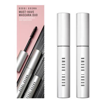 Bobbi Brown Must Have Mascara DUO Smoked Eye Regard Intense Black 2x6ml.