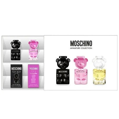 MOSCHINO TOY 3 x 5ML MINIATURE COLLECTION GIFT SET BRAND NEW GIFT SET